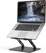 Gogoonike Adjustable Laptop Stand Metal Desk Riser Holder ZB-1688 picture
