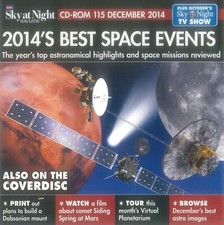 BBC Sky at Night CD-ROM, Best Space Events, #115 December 2014, Windows, Mac picture
