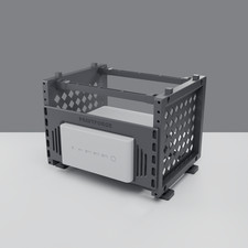 10 Inch Rack Mount 2.5U for GMKtec K12 EVO-T1 Mini PC Homelab Black PETG Tray picture