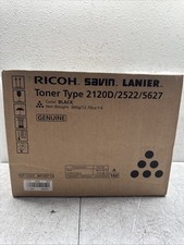 6 Ricoh Savin Lanier Black Toner Type 2120D/2522/5627  EDP Code 841337 Lot of 6 picture