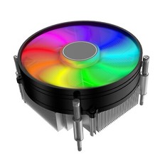90mm RGB CPU Cooler - Heatsink Fan for Intel LGA 1200/1156/1155/1151/1150/1366 picture