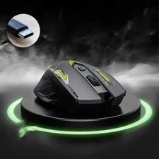Rechargeable Dual-Mode Wireless Mouse with Bluetooth 5.2 and 2.4GHz picture
