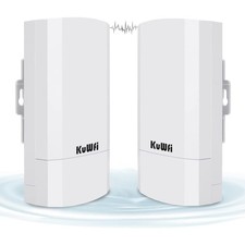 2-Pack 300Mbps Wireless Bridge Outdoor CPE WiFi Kit Point to Point picture