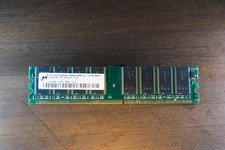Micron PC3200 512 MB DIMM 400 MHz DDR Memory (MT16VDDT6464AG-40BGB) Single Stick picture
