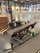CTM Labeling System 3600-PA with Zebra ZE500 Printer (with conveyor) picture