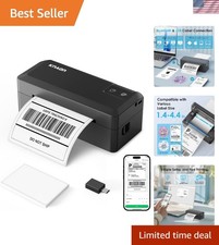 4x6 Portable Bluetooth Thermal Label Printer - Fast & Versatile Printing picture
