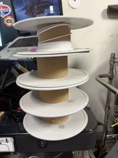Qty4 Used Empty Bambu Lab Reusable Filament Spools picture