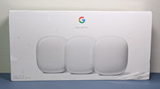 Google Nest Wifi Pro 3-Pack, Wi-Fi 6E Mesh Router System, Snow GA03690-CA - New picture