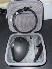 Logitech MX Ergo Plus Advanced Wireless Trackball Mouse Tested And Working picture