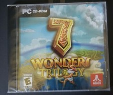 ATARI 3 Great Computer Games Complete Puzzle 1 CD Rom 7Wonders Trilogy 2018 SEAL picture