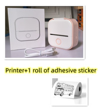 Portable Mini Thermal Label Printer Home Photo Printer Student Wrong Question Pr picture