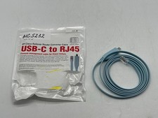 QVS USB to RJ45 Cisco RS232 Serial Rollover Cable - 6 ft picture