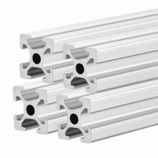 QTY4 EXTRUDED ALUMINUM 2020 FRAME 6 X 460 MM T-SLOT RAIL BEAM EXTRUSION 3D PRNTR picture