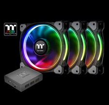 Thermaltake CL-F056-PL14SW-A Riing Plus 14 LED RGB Radiator Fan TT Premium picture