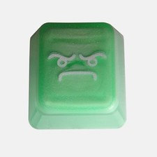 Translucent Light Green LOF Novelty Doubleshot Cherry MX Keycaps / Key cap picture