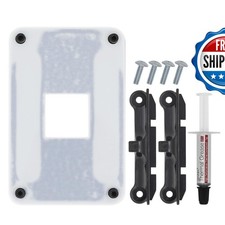 GENNEL Metal Motherboard Backplate CPU Heatsink Bracket for AMD AM4 picture