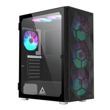 BRC Gaming Custom Quad Core Gaming Desktop PC 3.5GHz 256GB 8GB Radeon RX 580 W11 picture