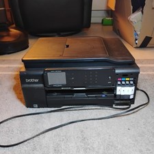 Brother MFC-J870DW Wireless All-in-One Inkjet Printer Scanner No Ink Lid Tested picture