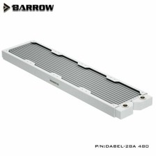 Barrow White Dabel 480mm Red Copper Radiator High Performance DABEL-28A 120mm x4 picture
