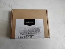 Amazon Basics USB-C to RJ45 Gigabit Ethernet Adapter Aluminum Gray picture