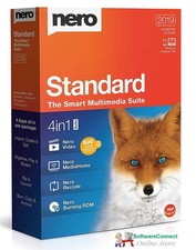 Nero 2019 Standard Multimedia Suite Windows 11, 10 - DVD Burning 4 Programs in 1 picture