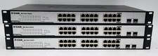 LOT OF 3 D-Link DGS-1224T Web Smart 24-Port Gigabit Switch picture