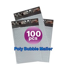 PolycyberUSA  100 pcs #3 Poly Bubble Envelopes Mailers (Inner 8.5x13.5) picture
