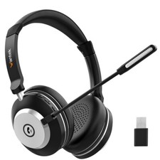 Wantek Wireless Headset with Microphone Bluetooth Headphone for PC/Laptop/Phone picture
