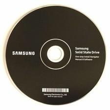 Samsung Solid State Drive One-stop Install Navigator Manual & Software CD ONLY picture