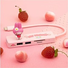 Sanrio Character Figure USB-C 5 in 1 Multi Hub picture
