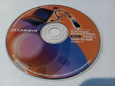 Linksys 10/100 Compact USB Network USB100M Version 1.1  Drivers CD Only picture