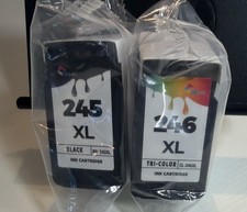 Ubinki 245XL 246XL Ink Cartridges Black Color 2 Pack Compatible Canon PIXMA picture
