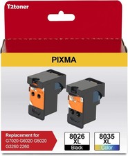 BH-20 CH-20 Printhead Set Black Tri-Color Canon MegaTank G702 picture