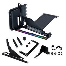Vertical GPU Kit for ATX Motherboard, 4 Slot PCIe 5.0 Riser, Black Metal picture