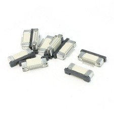 FFC FPC 10-pin 0.5mm Pitch Spacing DIY Ribbon Flat Socket Connector 10 Pcs picture