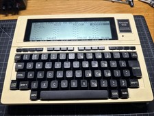 Vintage Tandy 102 Portable Computer 30K RAM-Working- W Pouch & Bag See Descripti picture