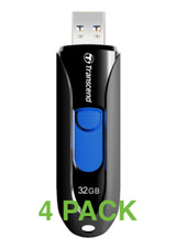 Pack of 4 Transcend 32GB each JetFlash USB 3.1 Memory Flash Thumb Storage Drives picture