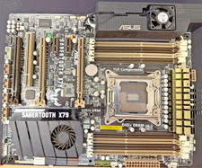 ASUS SABERTOOTH X79 Rev 1.02 LGA2011 X79 DDR3 ATX Motherboard I/O picture
