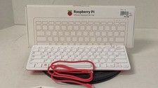 Raspberry Pi Official Keyboard & Hub, Red & White picture