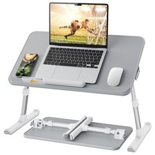 Non-Slip Leather Lap Desk Laptop Bed Tray Table, Laptop Stand for Bed picture
