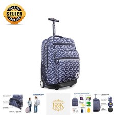 J World 20-Inch Rolling Laptop Backpack for Boys & Girls - Stylish & Versatile picture