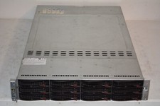 ^ Supermicro 827-14 12-Bay Rack Server P/N: 6026TT-HTRF (No HDs) #W4835 picture