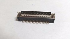 GC ELECTRONICS 41-1151 D SUB DB37 37 PIN MALE R/A PCB MOUNT LOT OF 5PC picture