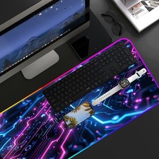 Circuit Board Energy Pulse4-Rgb Large Gaming Mouse Pad with Nonslip Base Soft picture