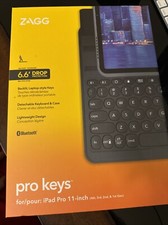 ZAGG Pro Keys Wireless Keyboard w/ Detachable Case for iPad Pro 11