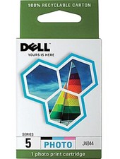 Dell Series 5 (J4844) Photo Color Ink Cartridge GENUINE NEW  picture