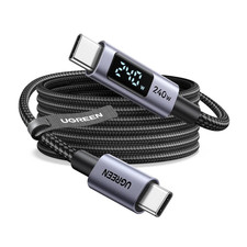 UGREEN USB C 240W Cable with Digital Display, PD 100W Fast Charging, 6.6FT picture