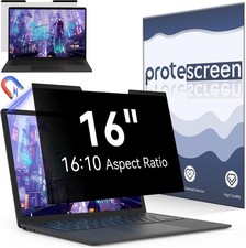 16 Inch Laptop Privacy Screen, Removable Anti Glare Filter for 16:10 Monitor picture