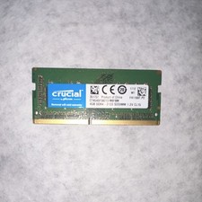 Micron 4GB DDR4 SO-DIMM laptop RAM stick (Model: MTA8ATF51264HZ-2G1B1). picture