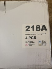 Compatible 218A Toner Cartridges Black Cyan Magenta Yellow ~ New Fast Ship 4PCS picture